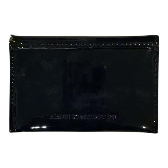 Elegant Black Patent Leather card holder - Picture 2 of 3